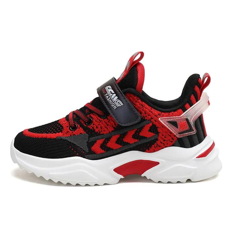 Big Children Shoes Boys Sneakers Kids Girls Light Sport Shoes Breathable Mesh Running Shoes Basket Shoes Hollow Cushion Tenis Infantil