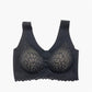 Ladies Beauty Back Lace Edge Breathable Thin Latex Top Support Gather No Trace No Steel Ring Shockproof Soft and Comfortable Sports Bra