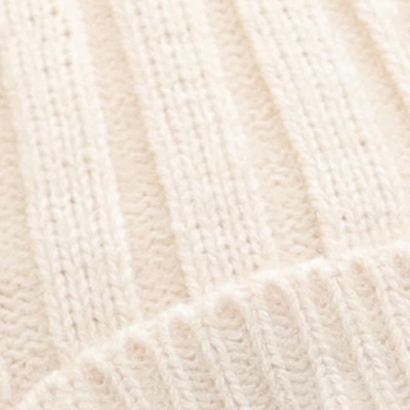 Zipper Hat Autumn and Winter Knitted Ear Protection Woolen Cap Mask Warmth and Velvet Thickening All-match Cycling Hood