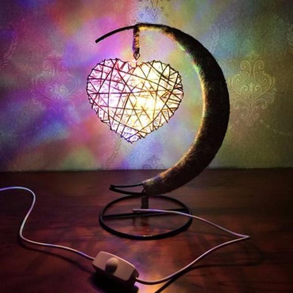 Christmas gift USB Charging light birthday present Battery Table lamp LED Bedside lights