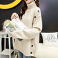 Autumn and Winter Turtleneck Women's Fashion Loose Knitted Long-sleeved Pullover Sweater