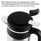 24V 1000ml Car Stainless Steel Electric Heating Pot Temperature Control Kettle Coffee Tea Water Heating Cup