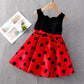 Embroidered Silk Princess Dress for Baby Girl Flower Elegant Girl Dress Party Christmas Halloween Kids Dress Clothes