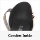 Pointed Toe Chunky Heel Summer Sandals Women's Real Soft Leather Toe High-heeled Shoes