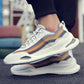Mesh Men Shoes Breathable White Mens Sneakers Trendy Lace-Up Lightweight Black Walking Big Size Man Shoes