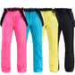 Men's and Women's Ski Pants Winter Outdoor Warm and Windproof Waterproof Snowboard Pants Jumpsuit Ski Overalls Snow Pants
