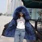 Winter Coat Shawl Jacket Hood Faux Fur Scarf Collar Overcoat Necks Down Coat Accessories