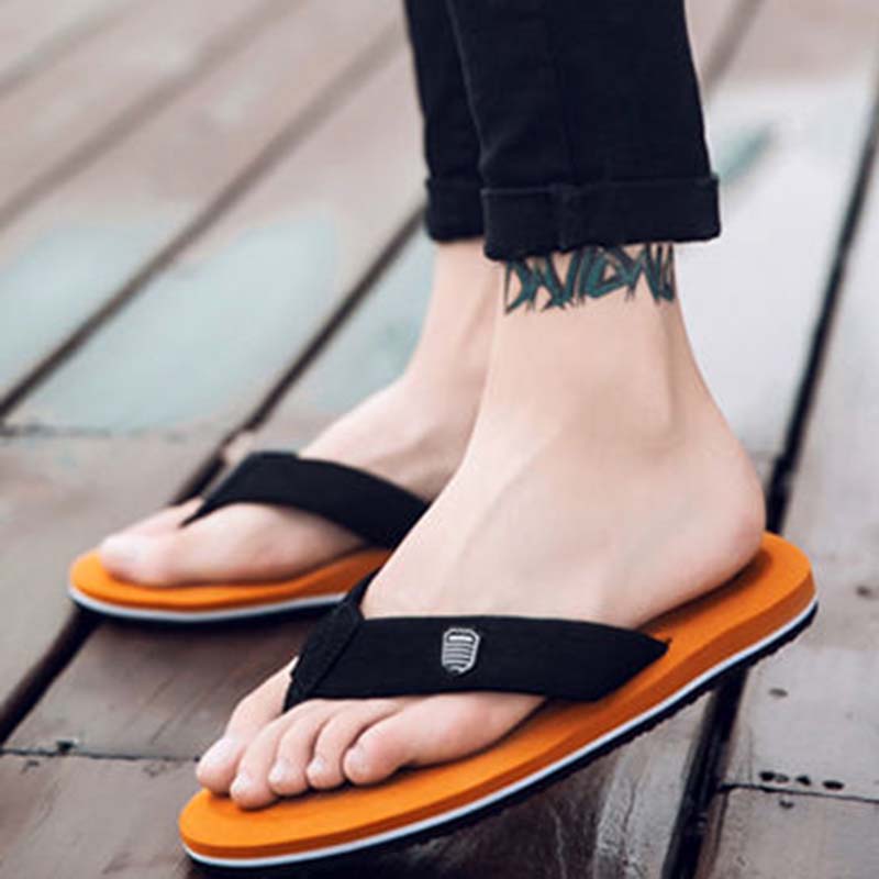 Men's Slippers for Summer Household Non-slip Thick Bottom Indoor Sandals