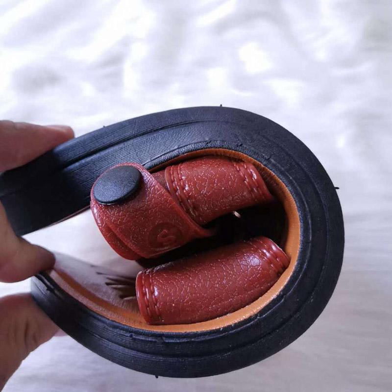 Men's Beach Sandals Summer Thick Sole Non-Slip Breathable Casual Shoes