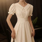 White French Evening Dress Female Banquet Temperament Adult Ceremony Birthday Dress Can Be Worn Usually
