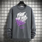 Men's Long-sleeved Loose Sweatshirts Wild Tide Brand Trend Multi-color Tops Simple Casual Round Neck Sweater