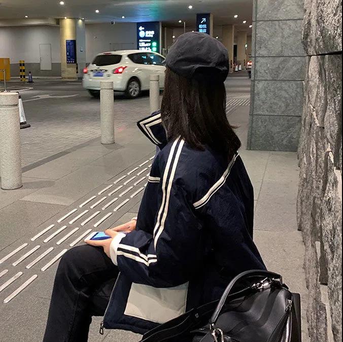 Winter Padded Jacket Women Short Korean Loose Tooling Down Padded Jacket Lovers Padded Jacket