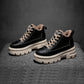 Plus Velvet High-top Shoes Women's Winter Wild Snow Boots Thick-soled Inner Increase Leisure Warm Cotton Shoes