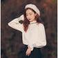 Autumn and Winter High-quality Core-spun Yarn Sweater Women Loose Pullover Wild Sweater