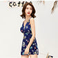 Swimsuit Female One-piece Cover Belly Slim Cute Sexy Small Breasts Gathered Conservative Large Size Swimsuit Beach Dress