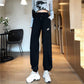 Thin Cotton Sports Trousers Women's Loose-fitting Outer Wear Korean Style Fashion Slim High-waisted Footwear Trousers
