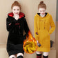 Fleece Thick Gold Velvet Women's Sweater Autumn and Winter Fashion Trend Double-sided Fleece Thick Warm Hooded Women's Jacket