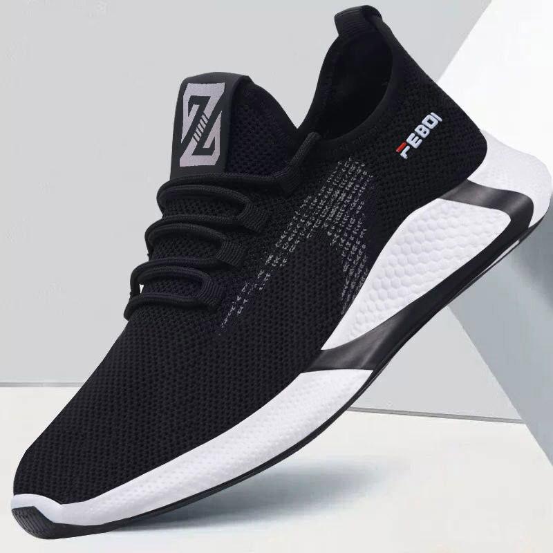 Spring Summer Breathable Single Shoes Men Lightweight Casual Sports Shoes Fitness Running Shoes Men Lightweight Breathable