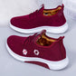 Winter Plus Velvet Thick Windproof and Warm Women's Cotton Shoes Soft-soled Non-slip Flat Shoes