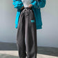 Fleece Pants Women's Fall/winter Wear Thick Loose Straight Leg Trousers Polar Fleece Sports Pants