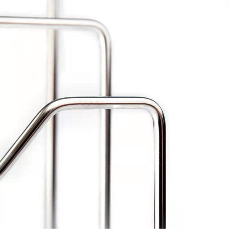 Vertical Kitchen Pot Cover Rack Cutting Board Rack Towel Rack Multifunctional Stainless Steel Knife Rack Board Rack Storage Rack