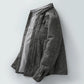 Autumn and Winter Men's Quilted Shirt Tempered High-quality Fabric Warm and Thick Casual Jacket
