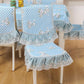Chair Cover Seat Four Seasons General Non-slip Thickening Household European Style Stool Cushion Stitching Detachable Chair Cover