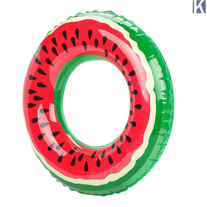 Watermelon Swimming Ring Beach Water Toy Party Supplies Pool Floating Tube