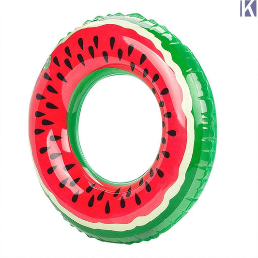 Watermelon Swimming Ring Beach Water Toy Party Supplies Pool Floating Tube