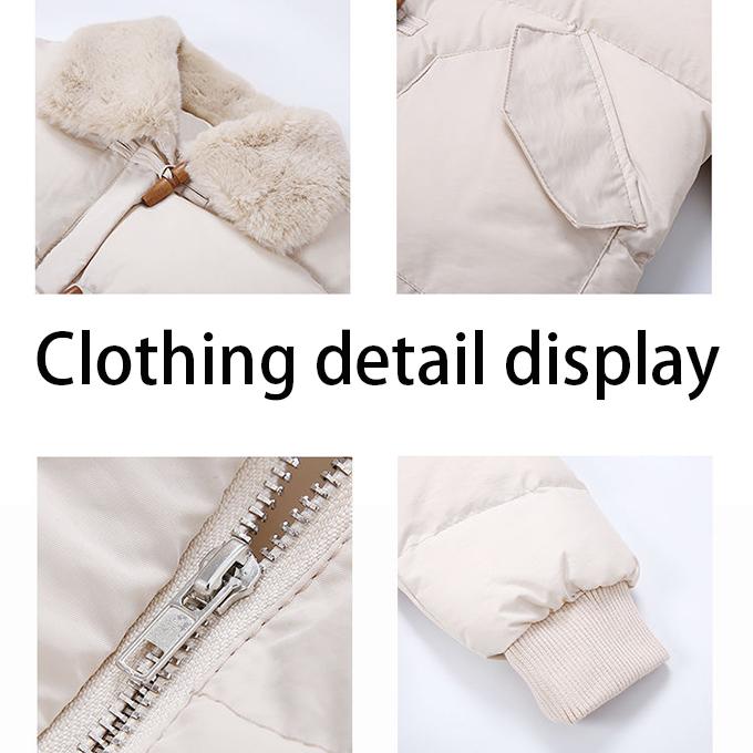 Women's Cotton-padded Jacket Without Hood I Short Thickened Thin Cotton-padded Jacket Loose Winter Coat Jacket Literary Retro