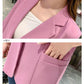 Mid-sleeve Chiffon Blazer Women's Short Slim Slimming Sunscreen Clothing Thin Temperament Suit Jacket Women's Long-sleeved Thin Jacket