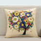 Creative Painting Printing Pillow Car Waist Pillow Home Sofa Pillow Soft Relaxation Artifact