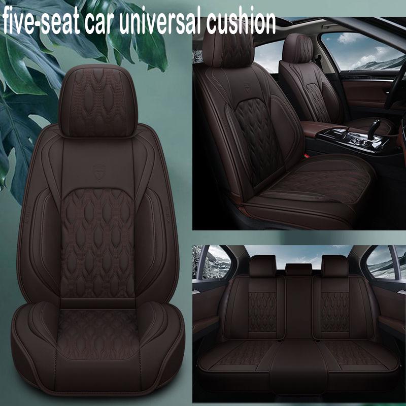 Waterproof Car Seat Cover Universal Leather 9 set Auto Seat Cushion 5 seats Universal car seat cover