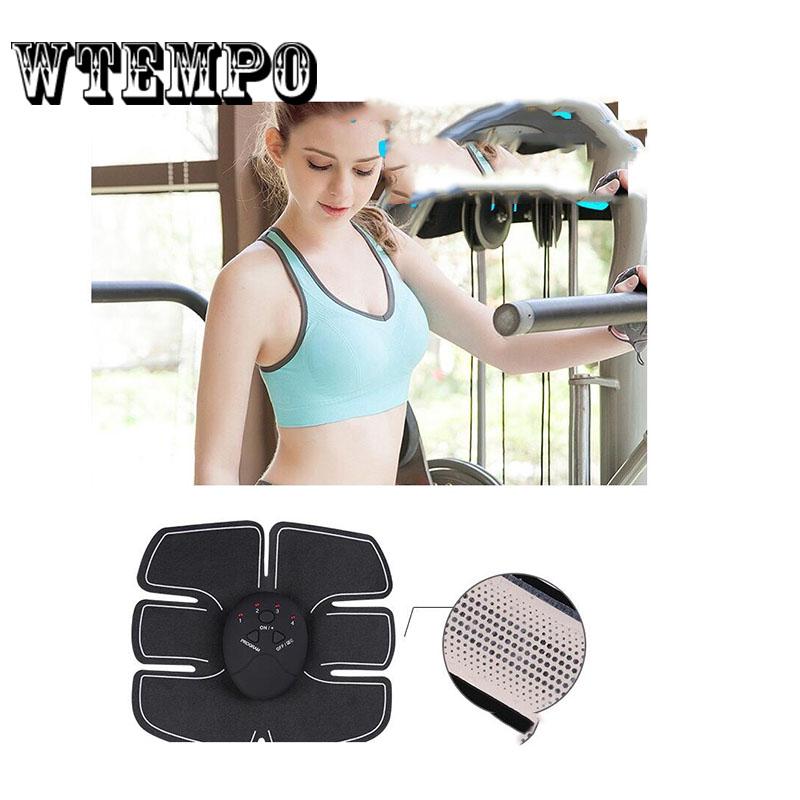 Sticker Controller Abdominal Muscle Pad Fitness Fat Burning EMS Microcurrent Stimulator Kit