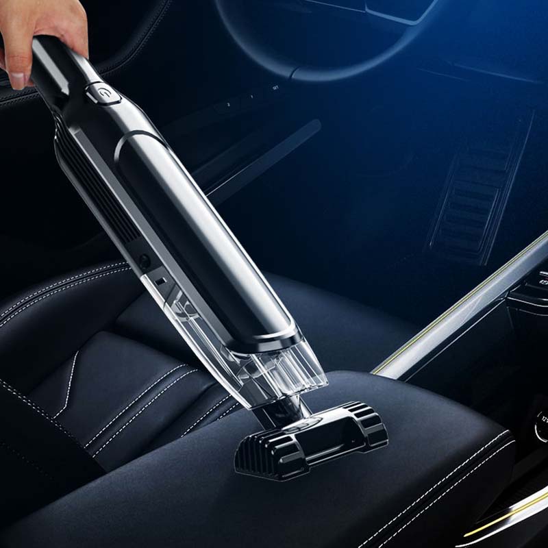 Mini Vacuum Cleaner Car Car Wireless Charging Car Household Dry and Wet Separation Dual-use High-power Powerful Car Cleaning Tool