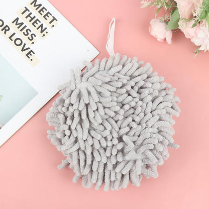 Plush Chenille Hand Towel Kitchen Towels Bathroom Soft Quick-Drying Towel