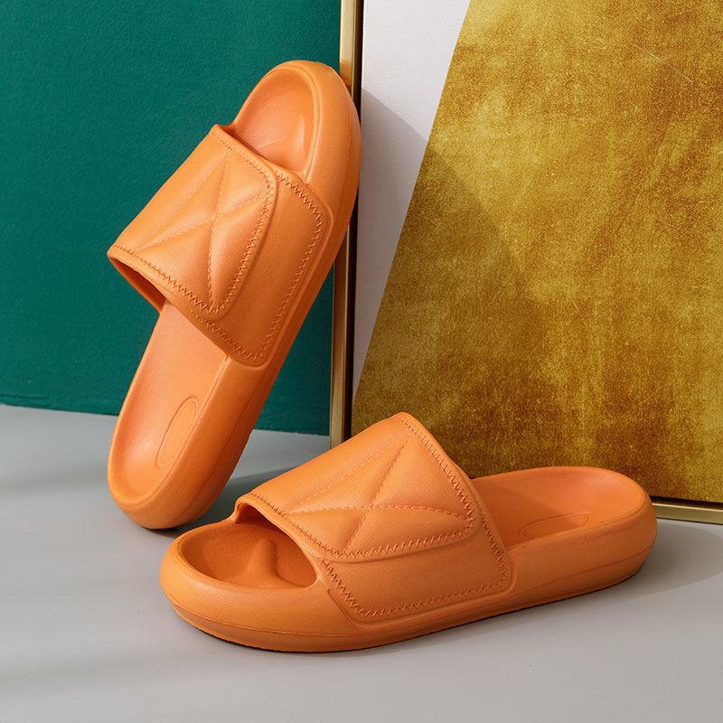 Summer Sandals Slippers Women's Thick-soled Indoor Home Non-slip Bathroom Slippers Beach Outer Wear High Slippers