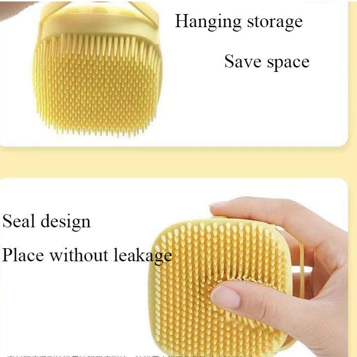 Multifunctional Creative Silicone Bath Brush Bath Brush Children's Bath Artifact Shower Gel Massage Brush