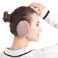 Women's Winter Wool Single Ear Muffs Cute Warm Windproof Plush Earmuffs Antifreeze Earflap Split Up Ear Cap Seperate Ear Warmer
