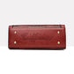 Elegant Ladies Bag Shoulder Messenger Bag Fashion Large Capacity Handheld Leather Texture Shopping Bag