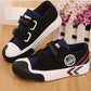 Spring and Autumn Children's Canvas Shoes Running Shoes for Boys and Girls Velcro Sneakers Student Board Shoes