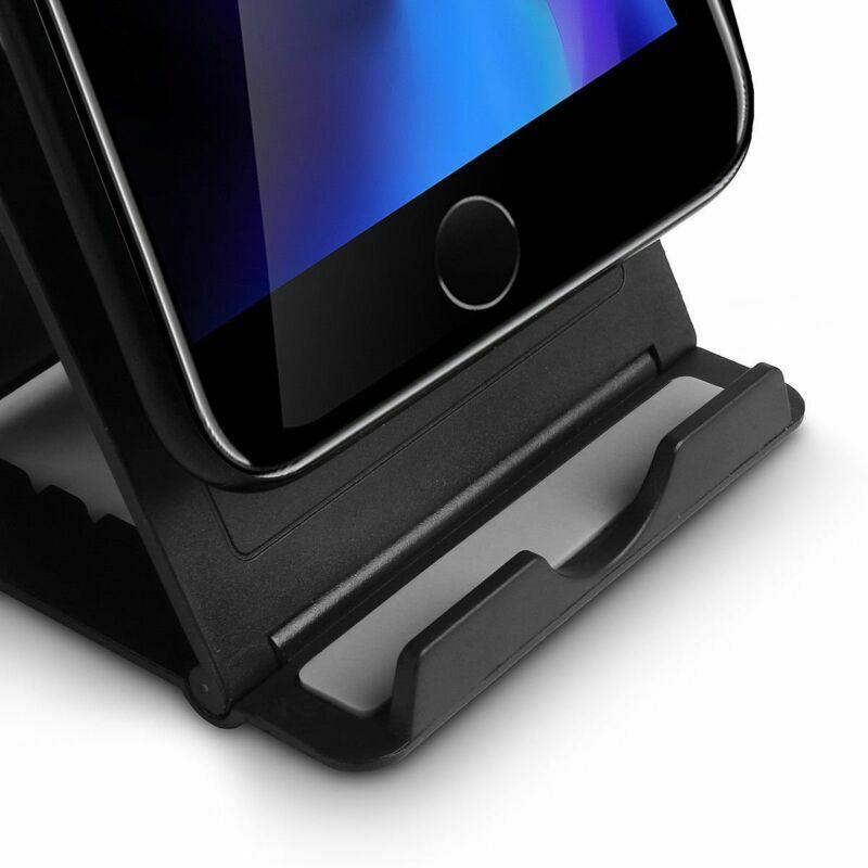 2PCS Creative Portable Universal Folding Plastic Phone Holder Tablet Computer Stand