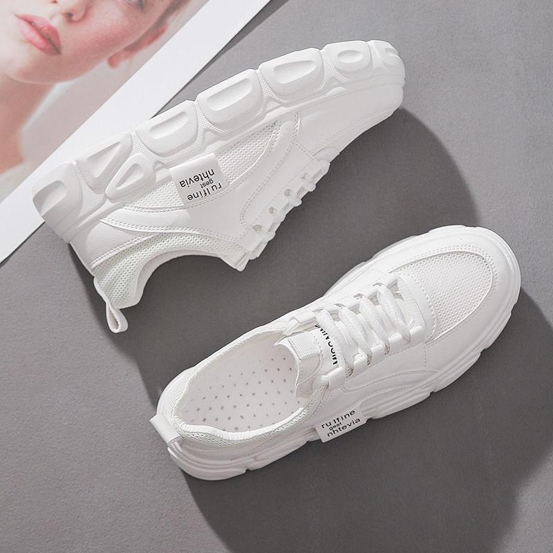 White Sneakers Women Shoes Chunky Sneakers Shoes Woman Tenis Feminino Breathable Mesh Dad Shoes