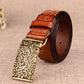 Belts Thin Genuine Leather Women Belt Cummerbunds Buckle Waistband Strap