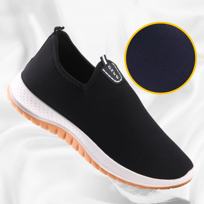 Men's Casual Shoes Old Beijing Denim Canvas Shoes Trendy Fashion Non-slip Beef Tendon Sole Shoes