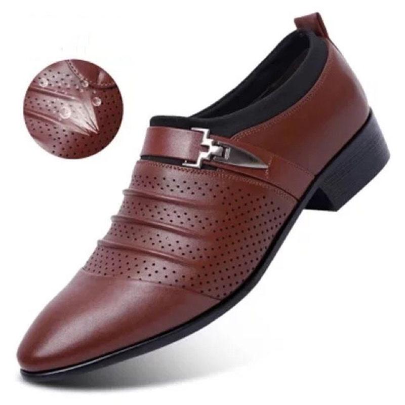 Men Formal Shoes Men's Business Dress Shoes For Wedding Party Leather Oxford Shoes For Men Loafers