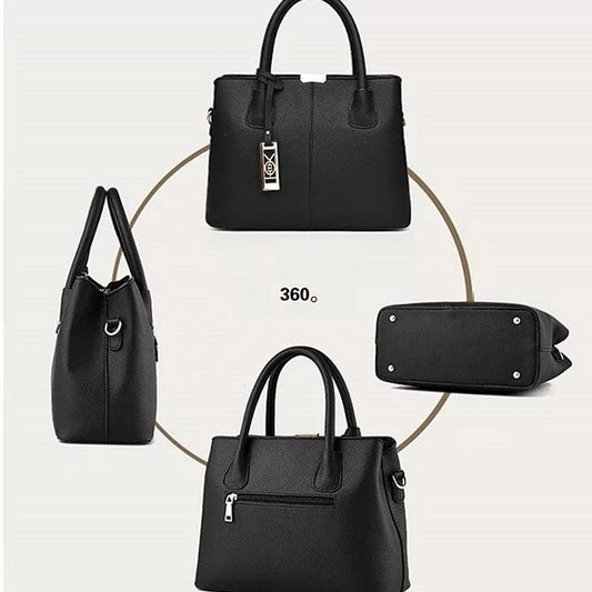 Handbag for Women Leather Laptop Tote Bag Handbag Organiser Storage Umbrella IPAD Insert with Zip