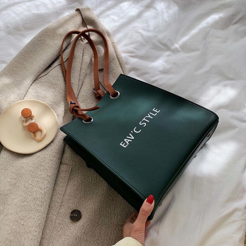 Big Bag Trendy Handbag Fashion Large-capacity Shoulder Bag Spring and Summer All-match Female Bag Tote Bag