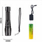 Flashlight Strong Light Outdoor Super Bright Rechargeable Flashlight Household Small Portable Flashlight Long-range Battery Life Searchlight