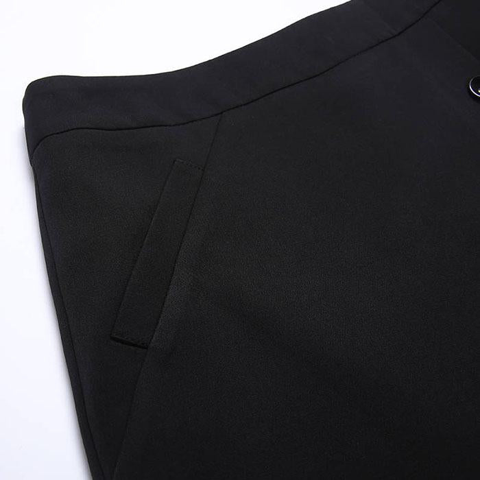 Pofulove Women High Waist Slim Chiffon Skirt Pants Anti-light Bag Hip Skirts A-line Skirt Shorts